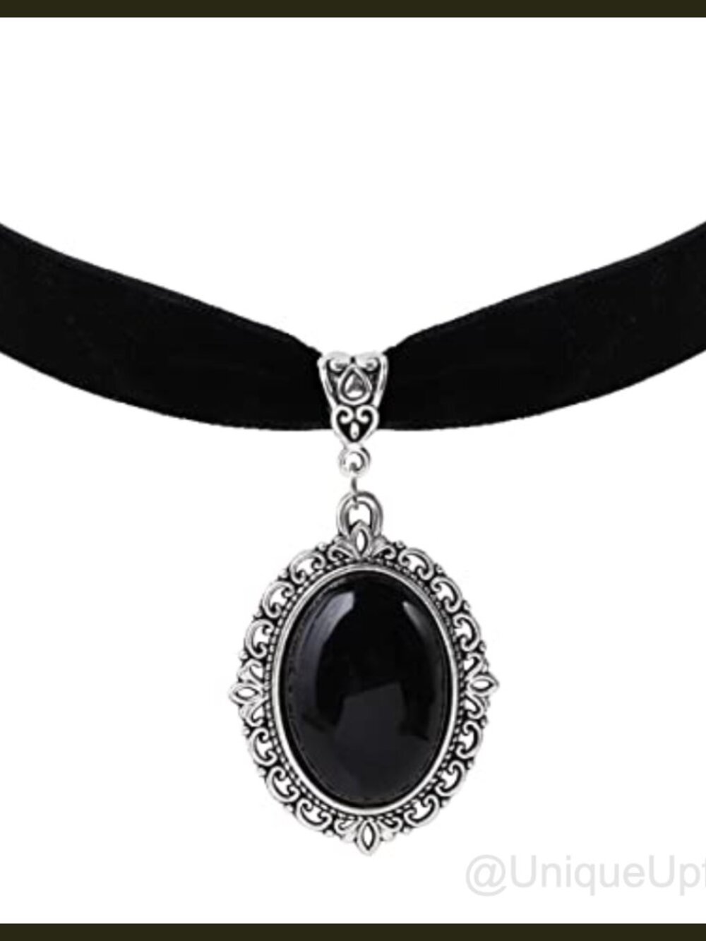 Velvet Victorian Choker Necklace Gothic Vintage Chain Jewelry Gift for Women